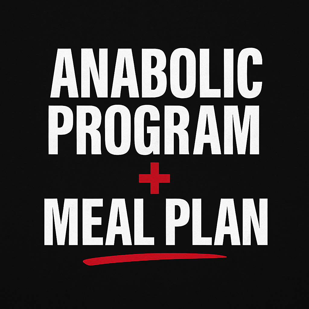 Anabolic BodyBuilding  Program & Meal Plan Stack
