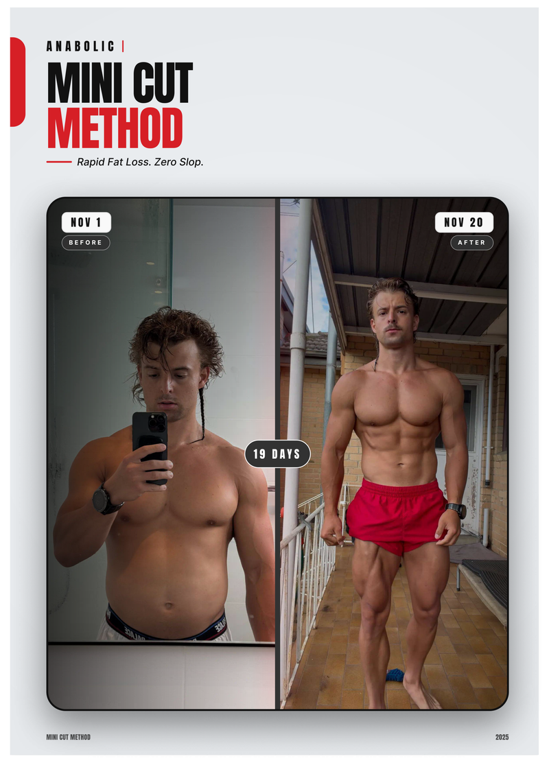 Anabolic Mini Cut Method